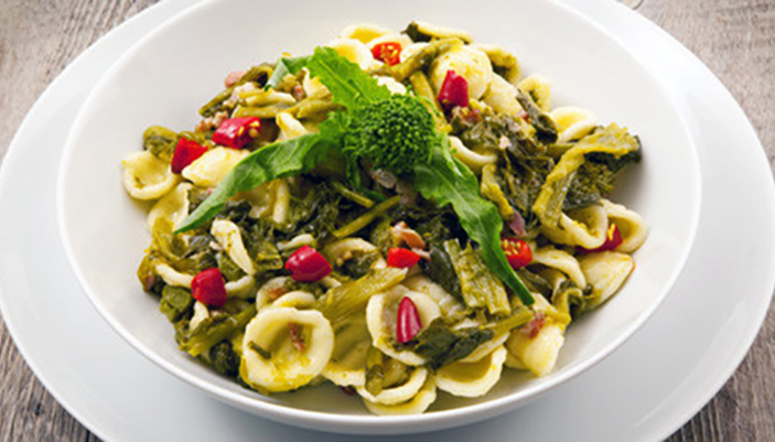 Orecchiette con le cime di rapa